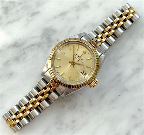 rolex damenuhr gold vintage|ladies rolex date models.